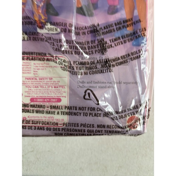 My First Barbie Prettiest Princess Ever Doll 9942 New 1989 Blonde Hair W/ken - Picture 3 of 12